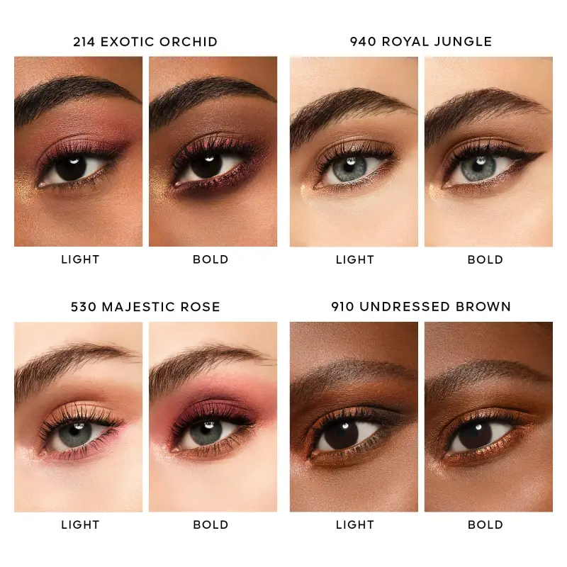 Occhi Ombres G Ombretti 4 Colori 258 Wild Nudes - Ombretti, Palette miniatura 5