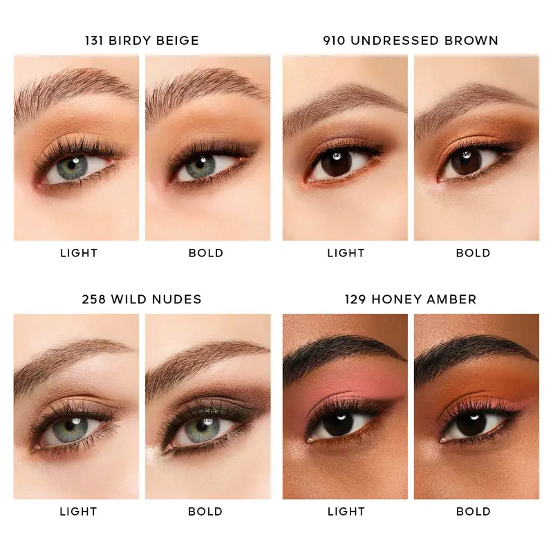 Occhi Ombres G Ombretti 4 Colori 870 Emerald Feather - Ombretti, Palette miniatura 4