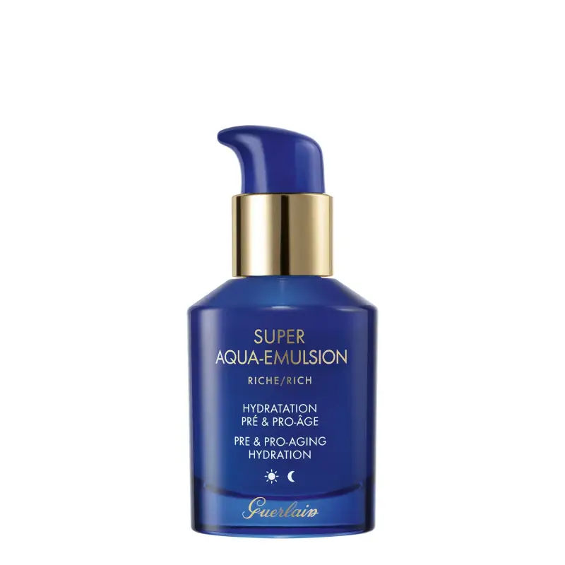 Super Aqua Emulsion Riche - Crema antirughe,Crema idratante viso