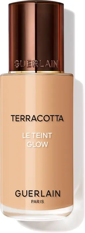 Terracotta Le Teint Glow fondotinta illuminante liquido per un look naturale colore 3,5W Warm 35 ml