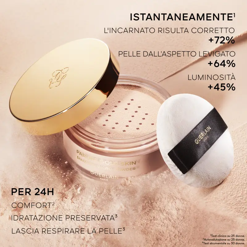 Viso Parure Gold Skin Diamond Micro-Powder 03 Moyen/Medium - Cipria miniatura 5
