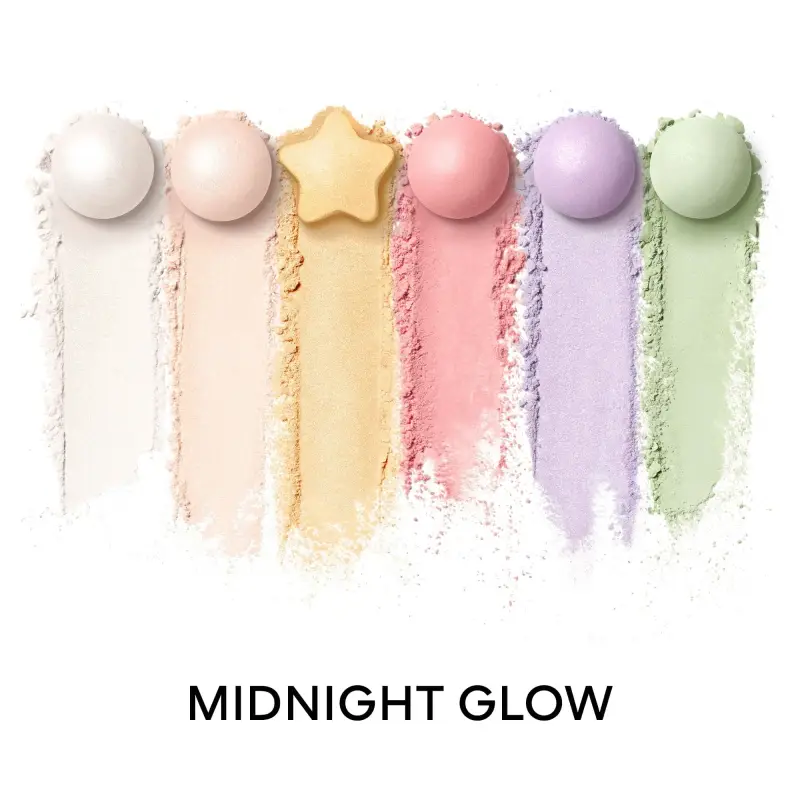 Viso XMAS 2025 - Météorites Midnight Glow Perle di poudre rivelatrici di luminosità Midnight Glow - Cipria, Illuminante viso miniatura 2