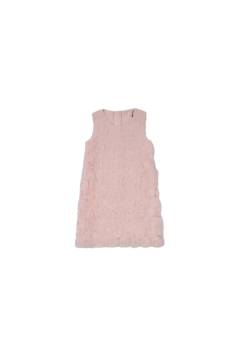 Abito Bambina GUESS Pink Mesh sl dress ceremony