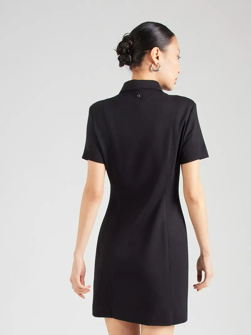 Abito camicia 'OLGA' nero miniatura 3