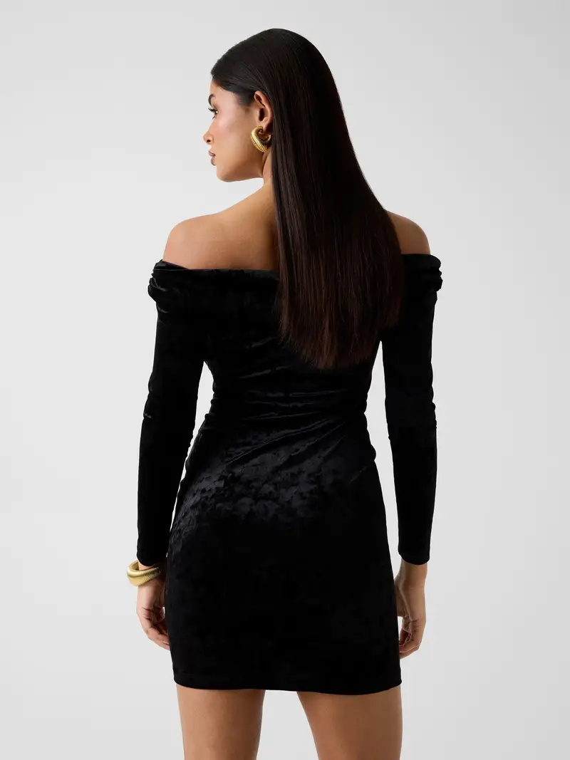 Abito da cocktail nero miniatura 3