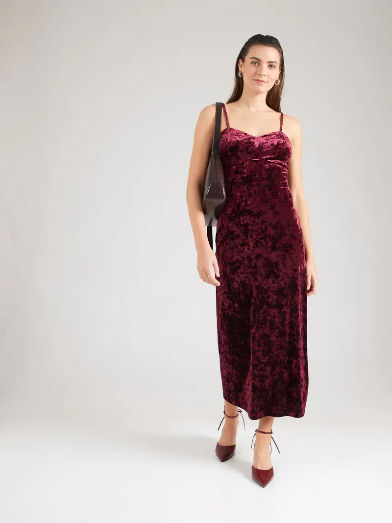 Abito da sera rosso scuro miniatura 2