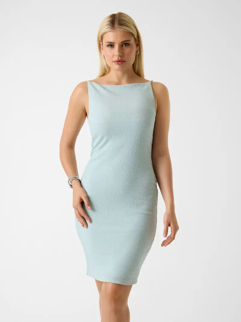 Abito FRANCINE menta miniatura 2