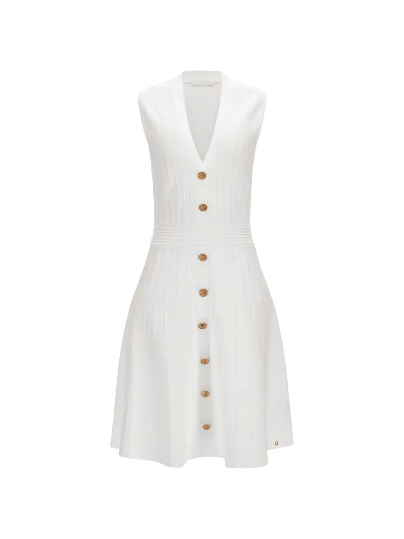 Abito in maglia AMBER crema