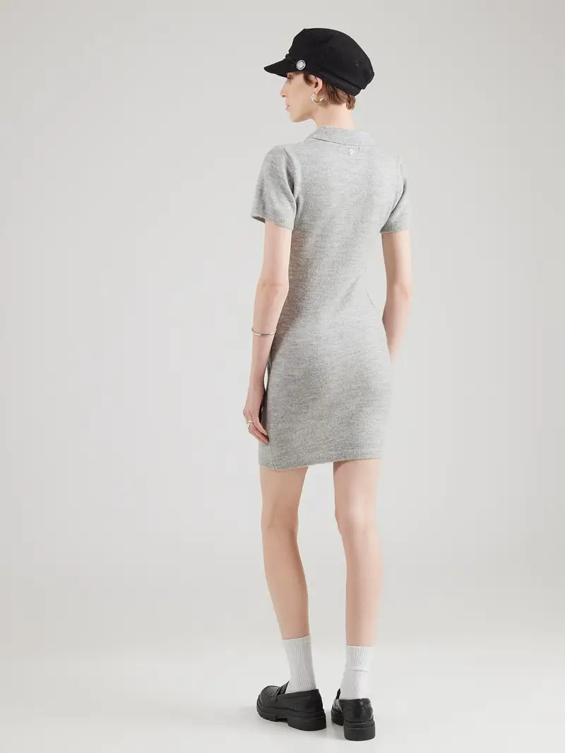 Abito in maglia grigio miniatura 2