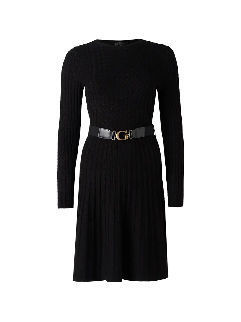 Abito in maglia 'HANA' nero