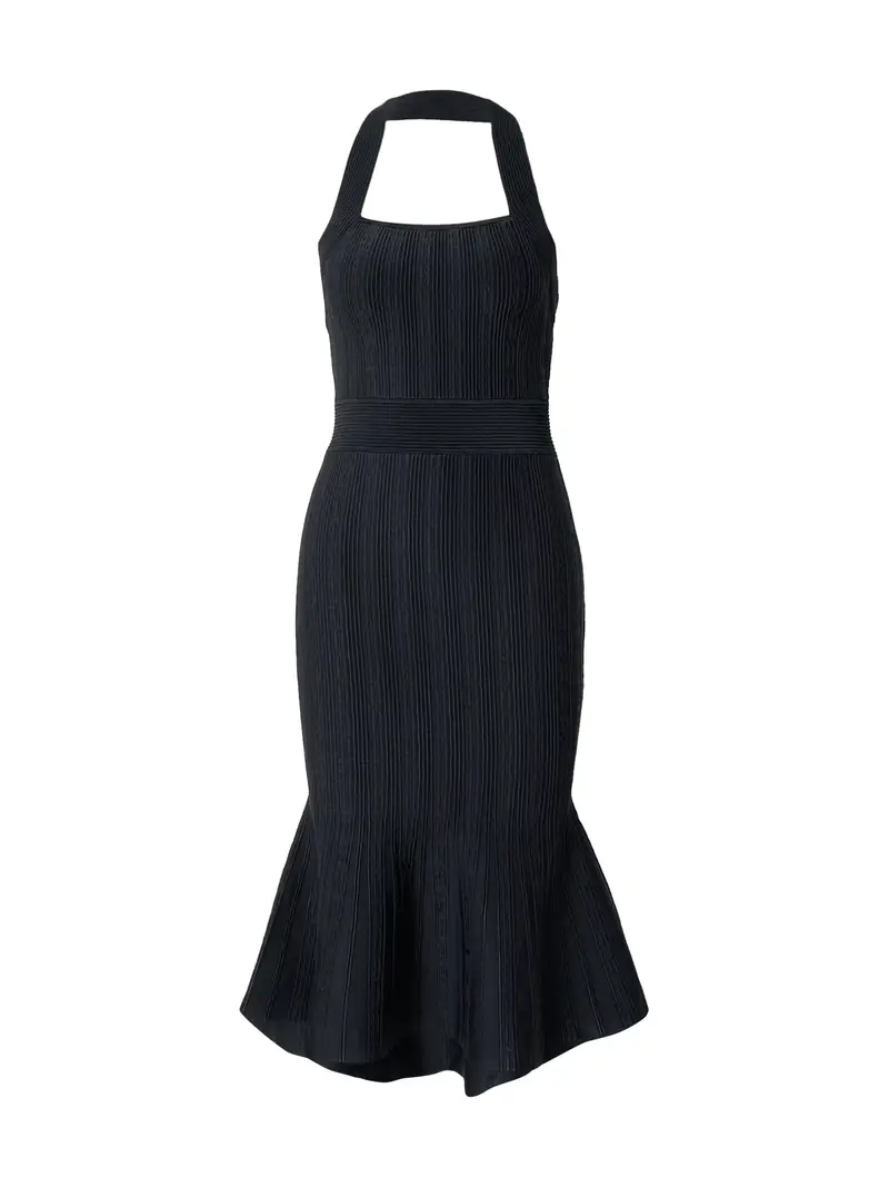 Abito in maglia nero