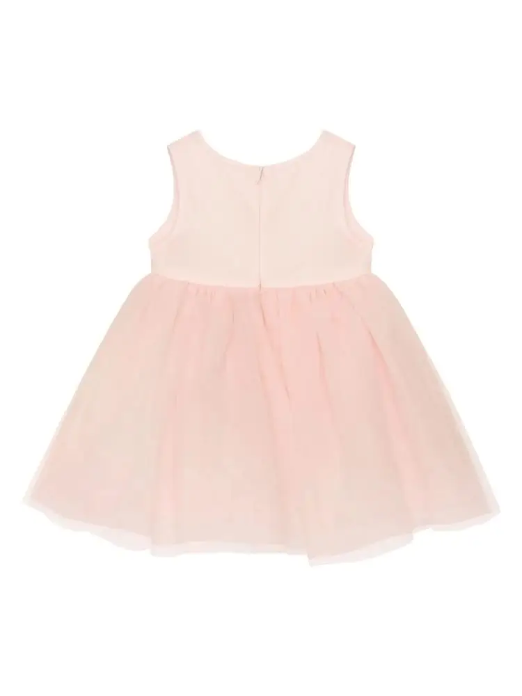 abito rosa neonata mini logo miniatura 2