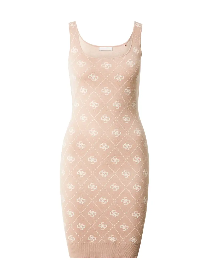 Abito 'SARAH' avorio / marrone chiaro