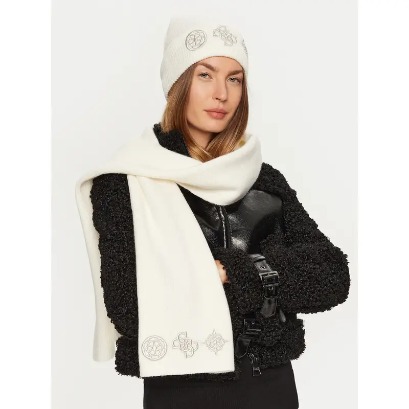 Berretto Guess AW5177 POL01 Bianco