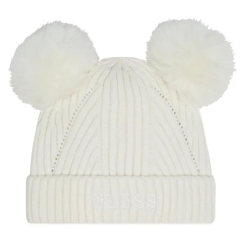 Berretto Guess J3BZ04 Z2QP0 Écru Écru