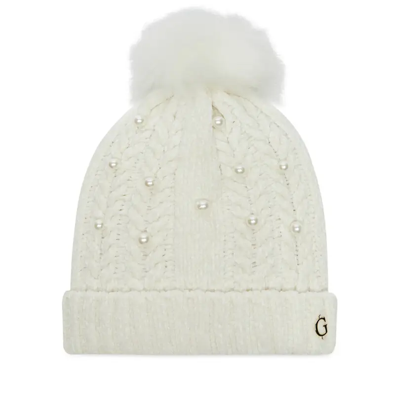 Berretto Guess J3BZ05 Z39H0 Écru Écru