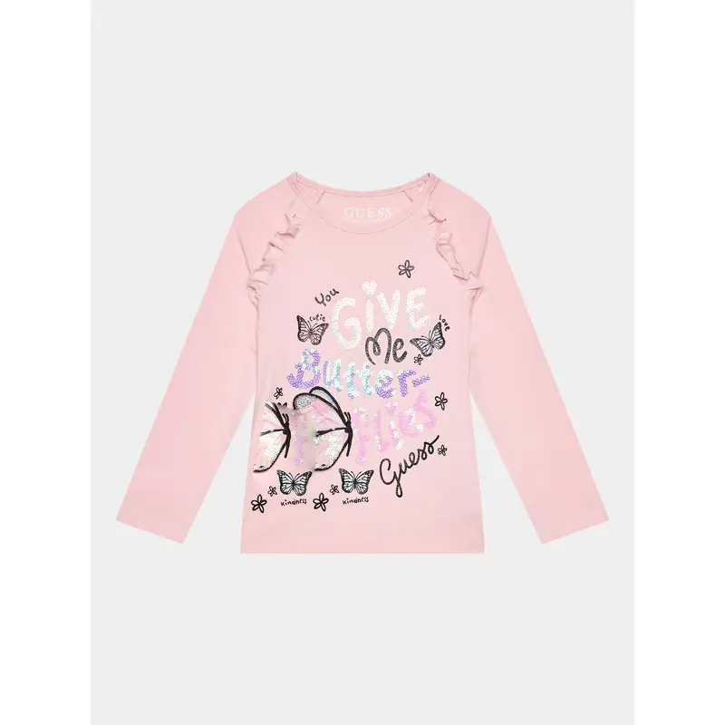 Blusa K3BI12 J1314 Rosa Regular Fit