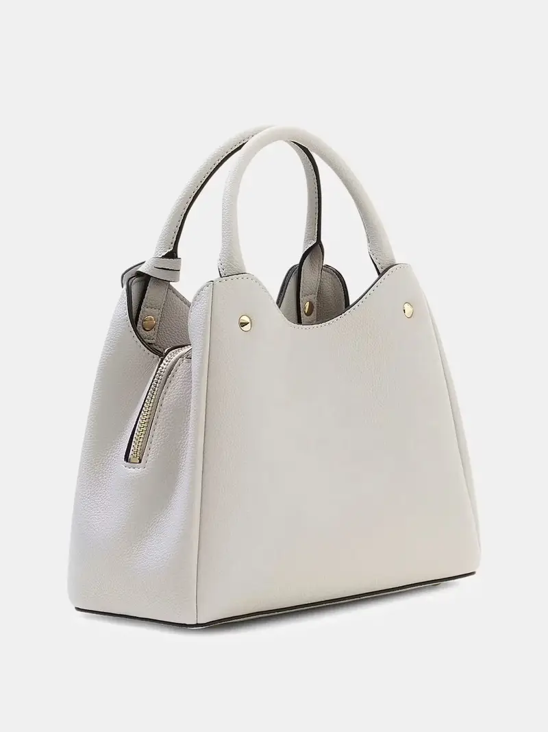 Borsa a mano bianco miniatura 3