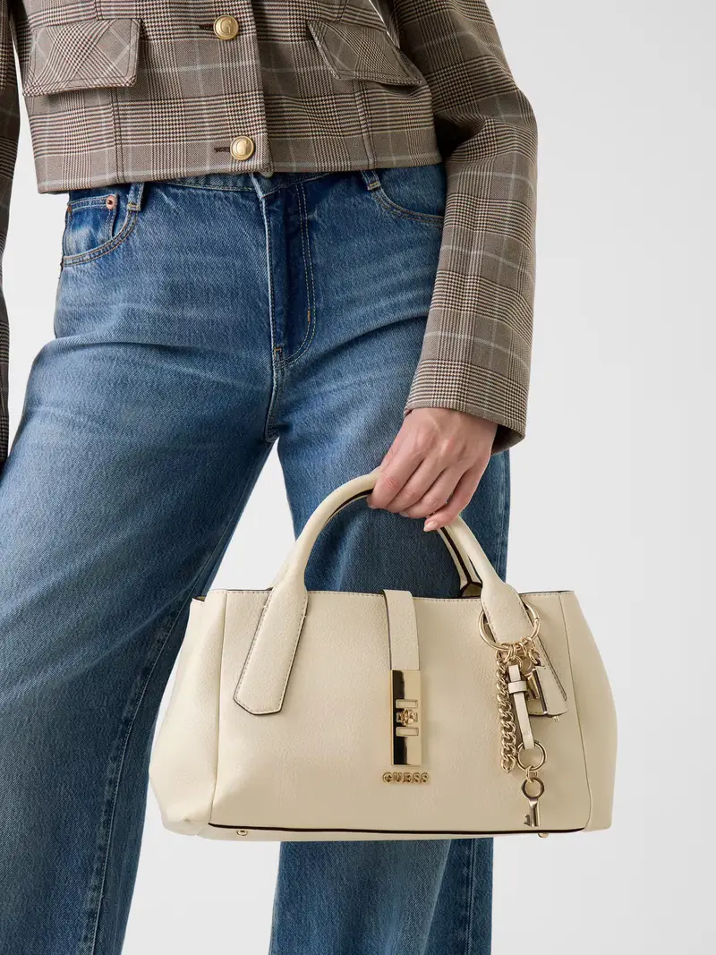Guess Borsa a mano Crema 4200315 miniatura 2