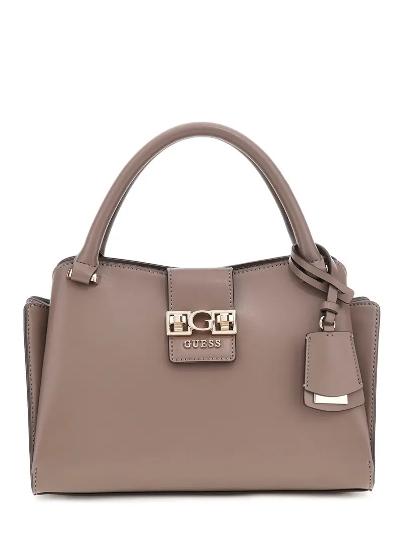 Borsa a mano marrone