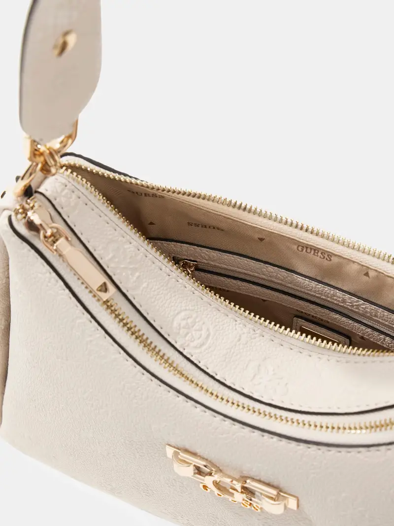 Guess Borsa a spalla Crema 4228243 miniatura 2
