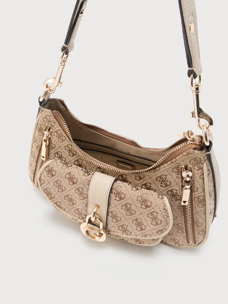 Guess Borsa a spalla Oro 4227950 miniatura 3