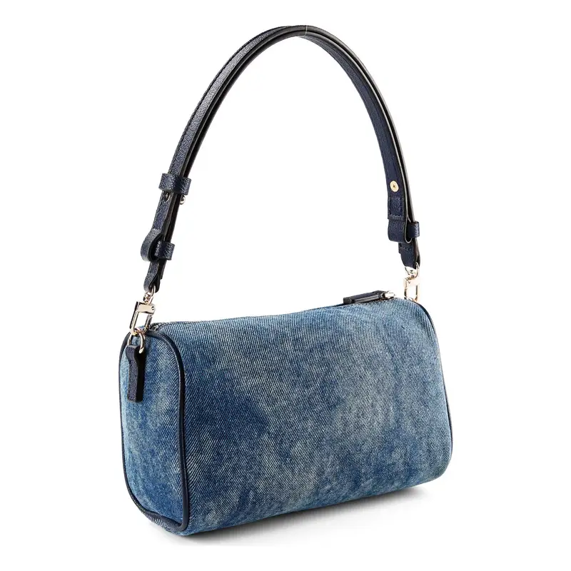 Borsa a spalla Kassie blu miniatura 2