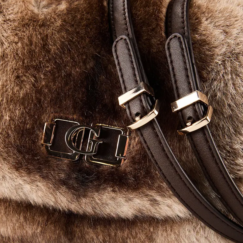 Guess Borsa a spalla Marrone 4227663 miniatura 3