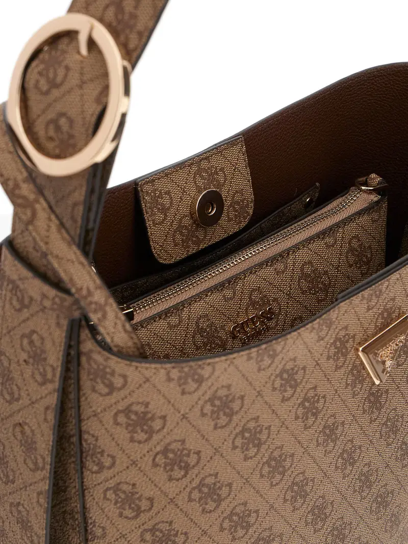 Guess Borsa a spalla Marrone 3953935 miniatura 3