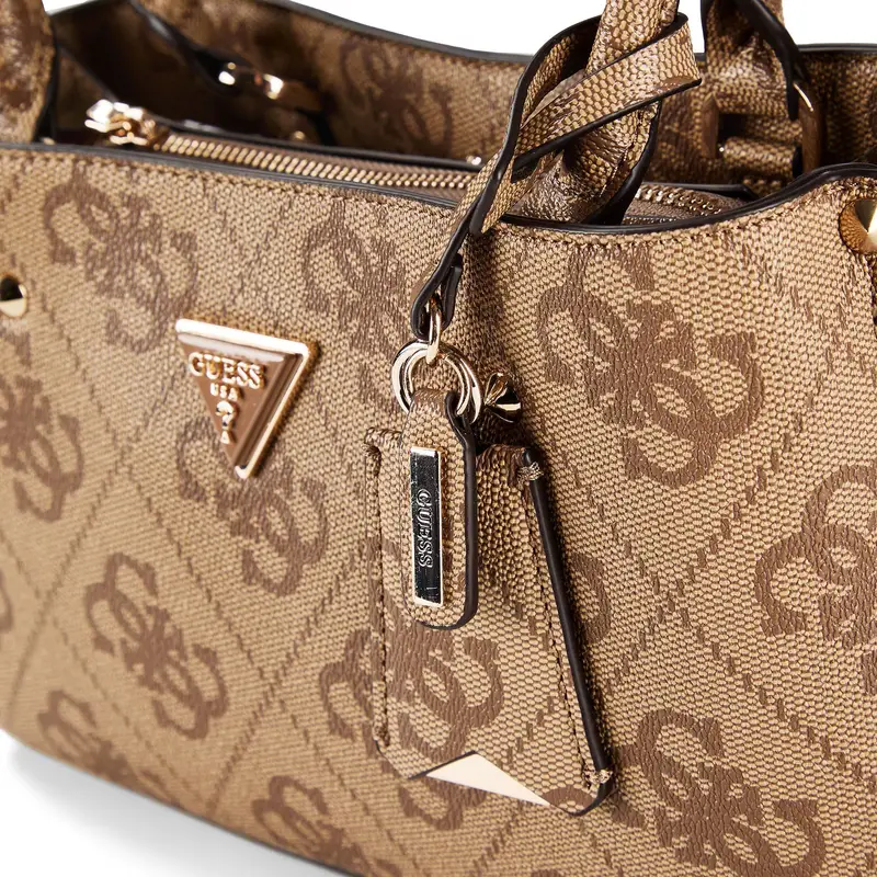 Borsa a spalla Meridian marrone / marrone chiaro miniatura 3