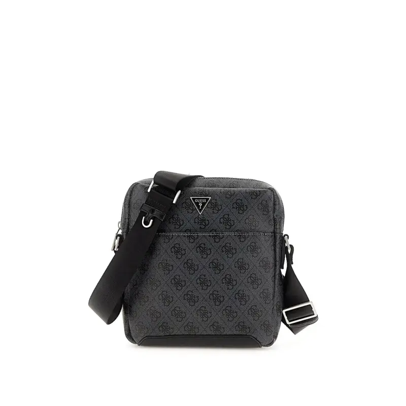 Borsa a spalla piatta con zip Guess Torino