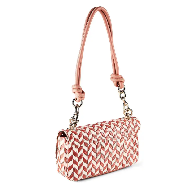 Borsa a spalla Tessi melone miniatura 3