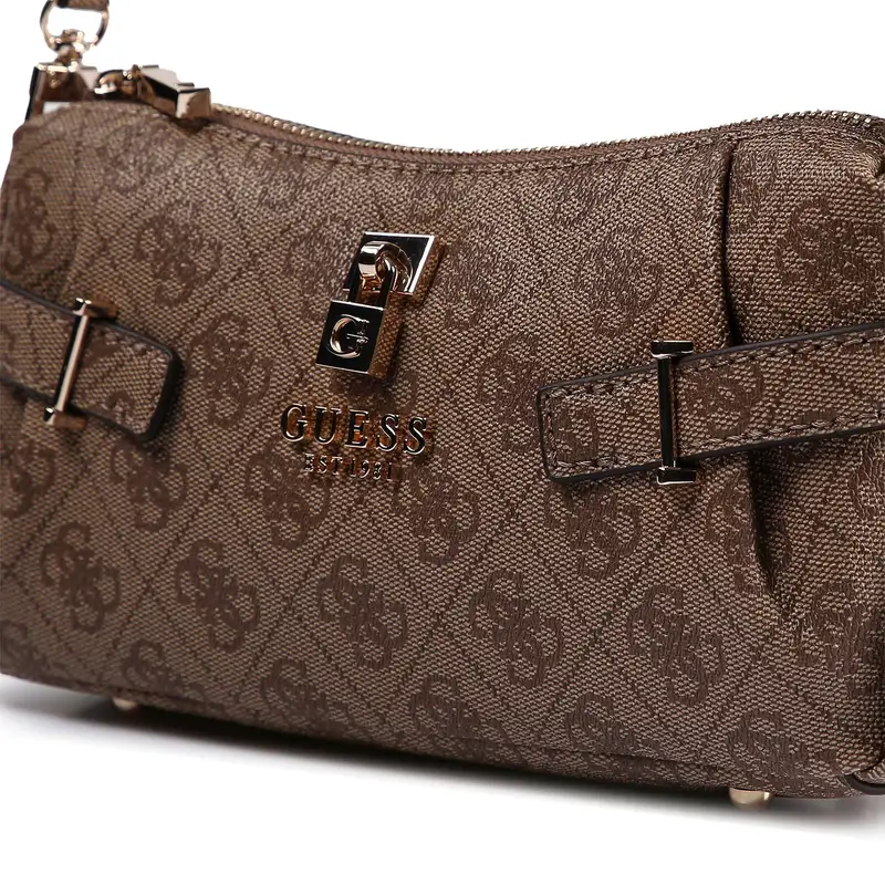 Guess Borsa a spalla Marrone 4171462 miniatura 3