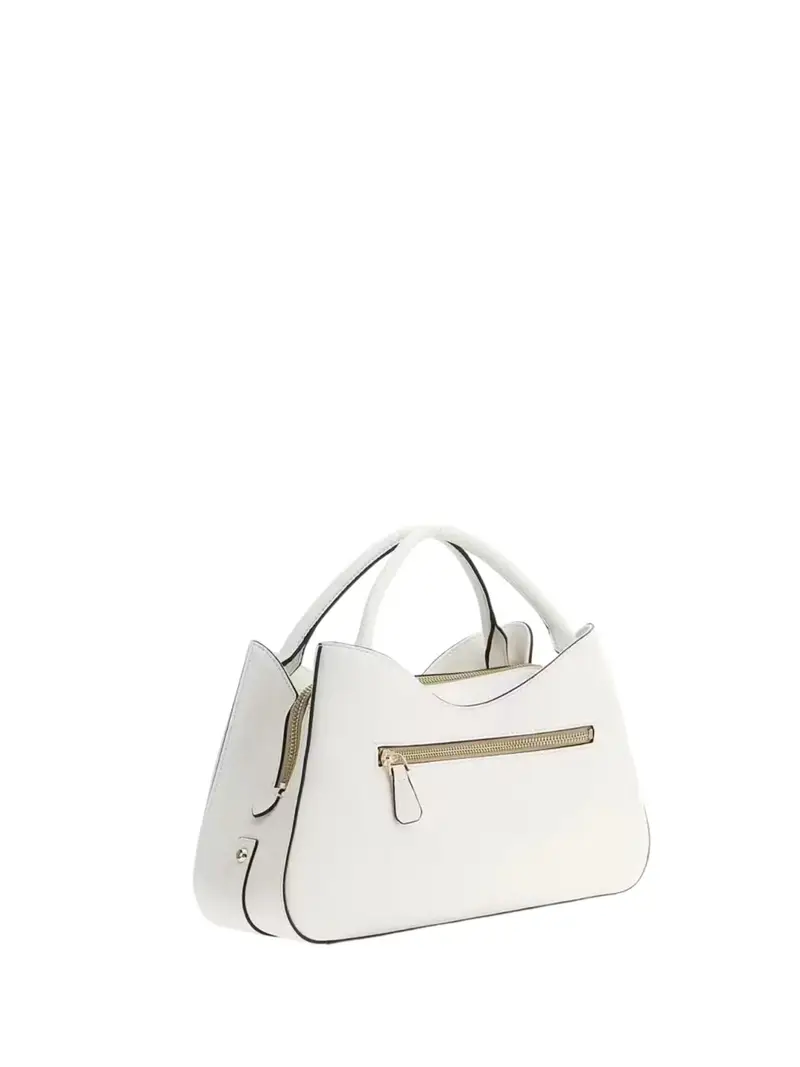 Borsa a tracolla bianco miniatura 2