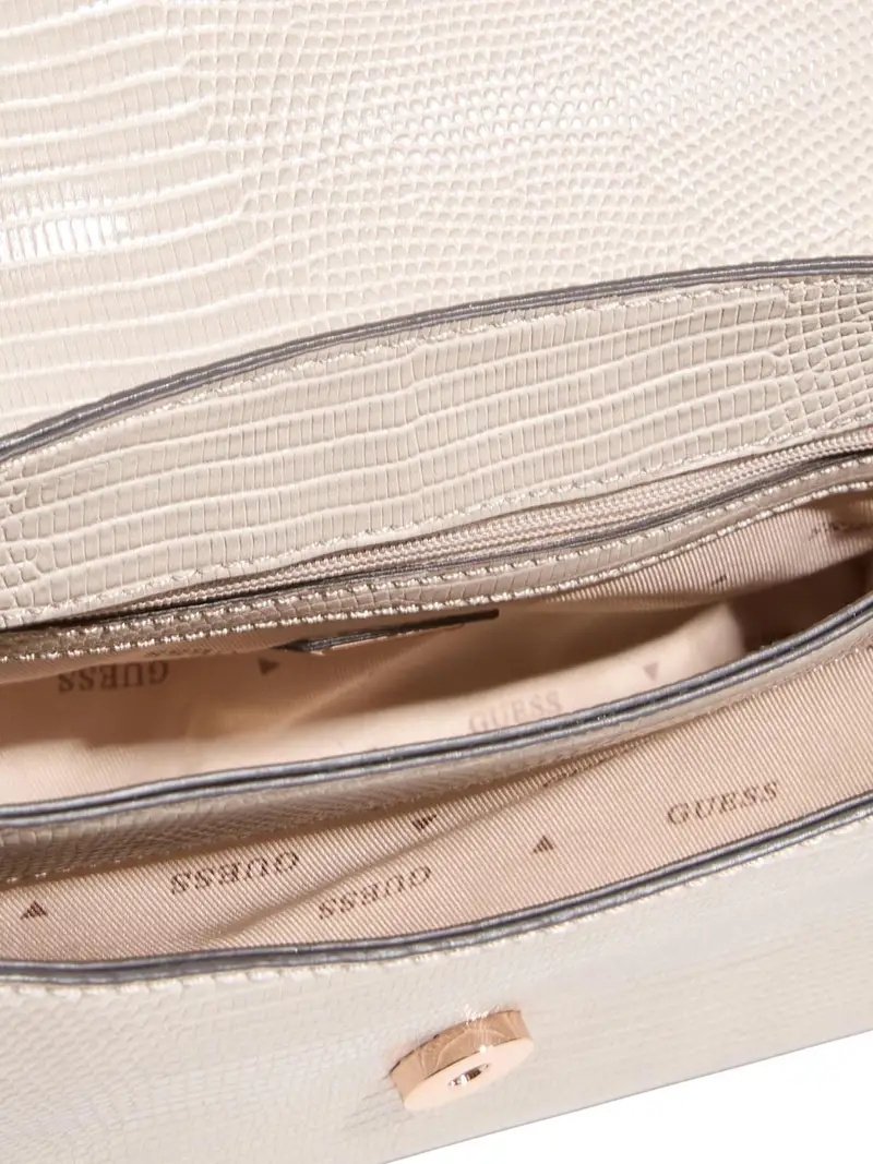 Borsa a tracolla marrone miniatura 2