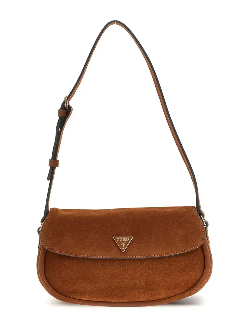 Borsa a tracolla marrone