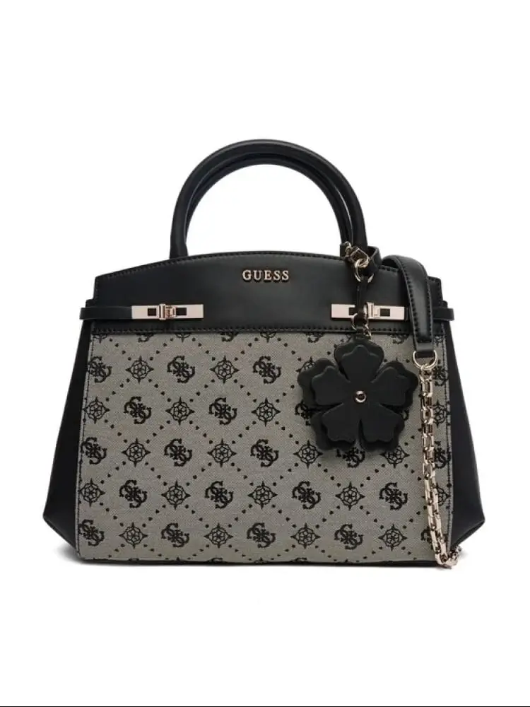 borsa a tracolla melinda logo nera