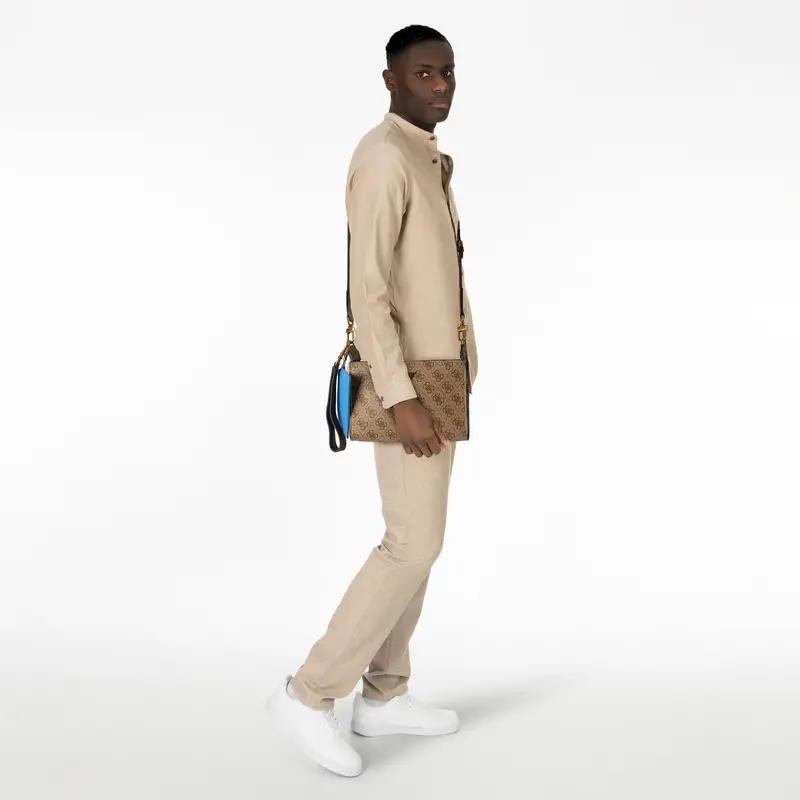 Guess Borsa a tracolla Marrone 3883828 miniatura 2