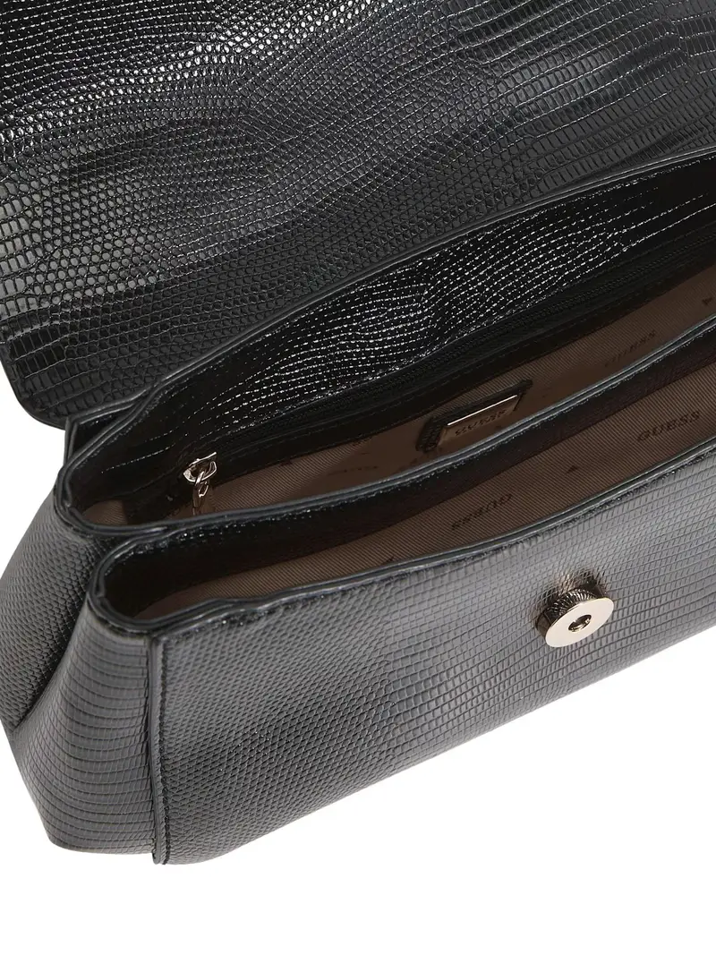 Borsa a tracolla nero miniatura 2