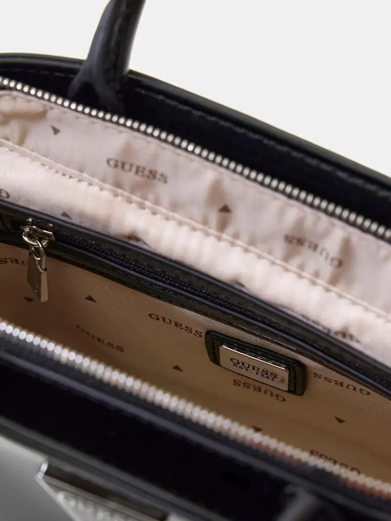 Borsa a tracolla nero miniatura 3