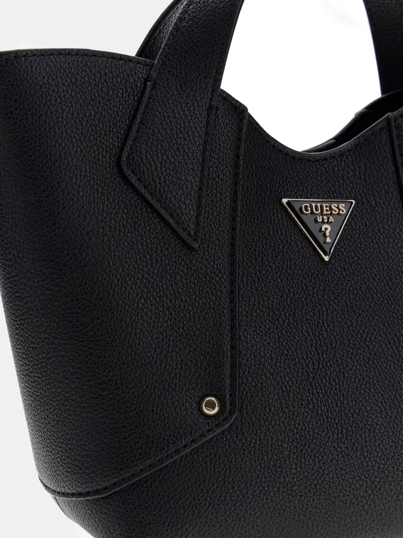 Borsa a tracolla nero miniatura 2