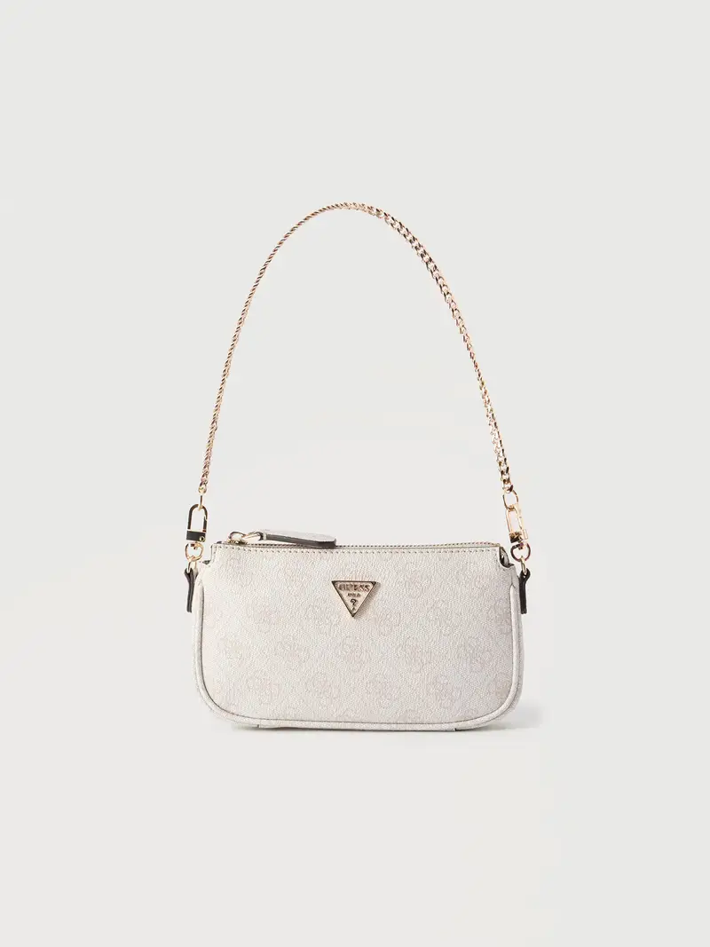 Borsa a tracolla NOELLE II oro / bianco miniatura 2