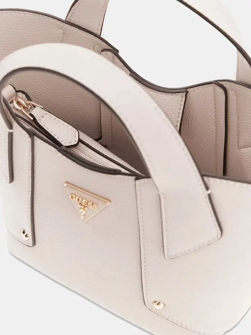 Borsa a tracolla rosa miniatura 3