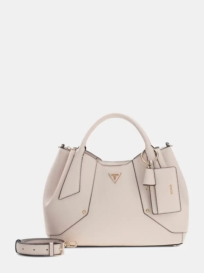 Borsa a tracolla rosa miniatura 3