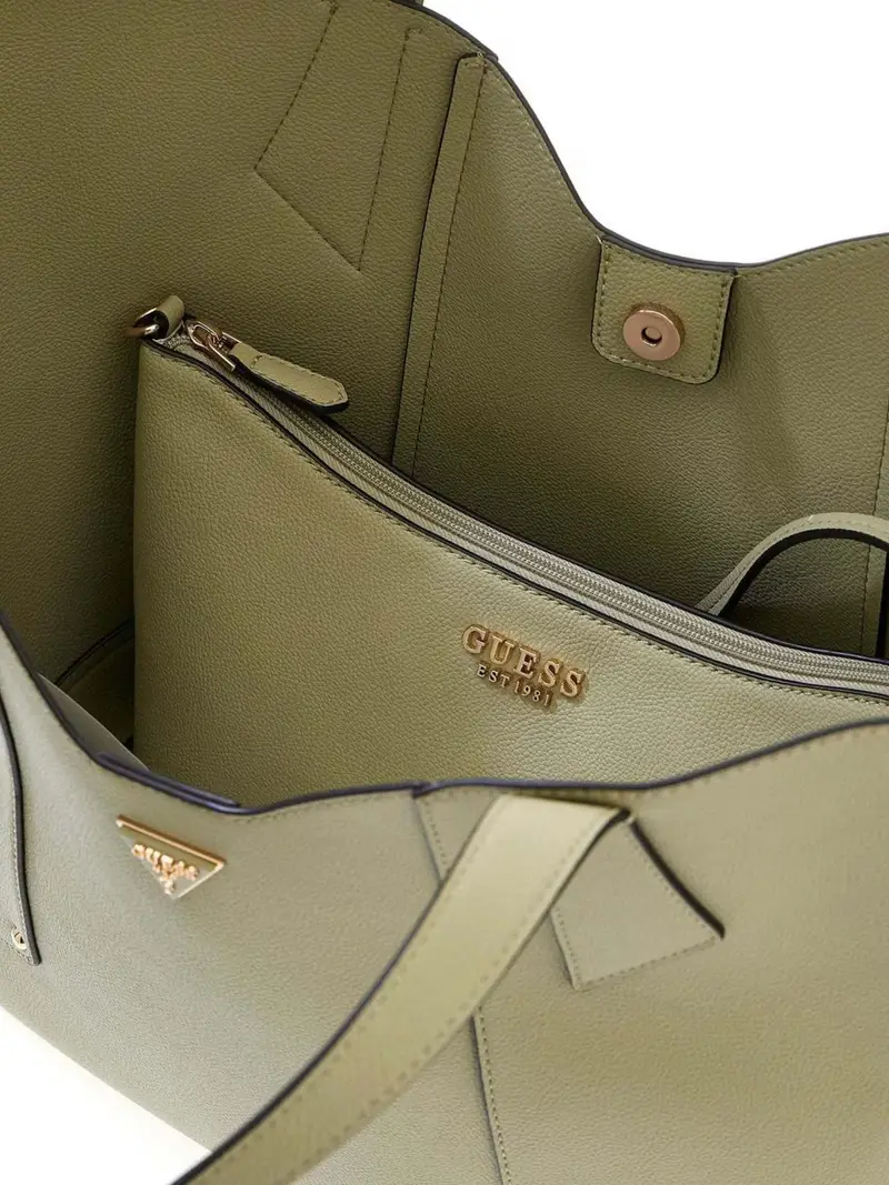 Borsa a tracolla verde miniatura 2