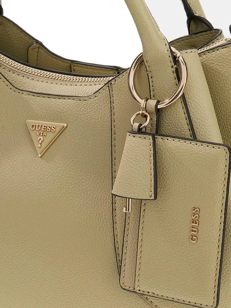 Borsa a tracolla verde miniatura 2