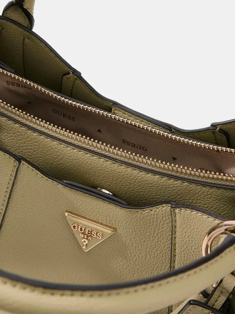 Borsa a tracolla verde miniatura 3