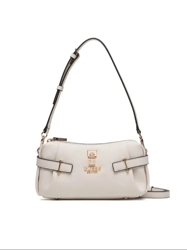 borsa a tracolla yesba mini in ecopelle bianca