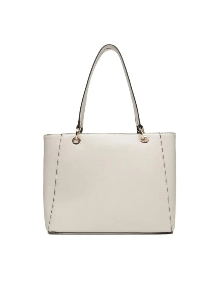 borsa bianca donna mini logo miniatura 2