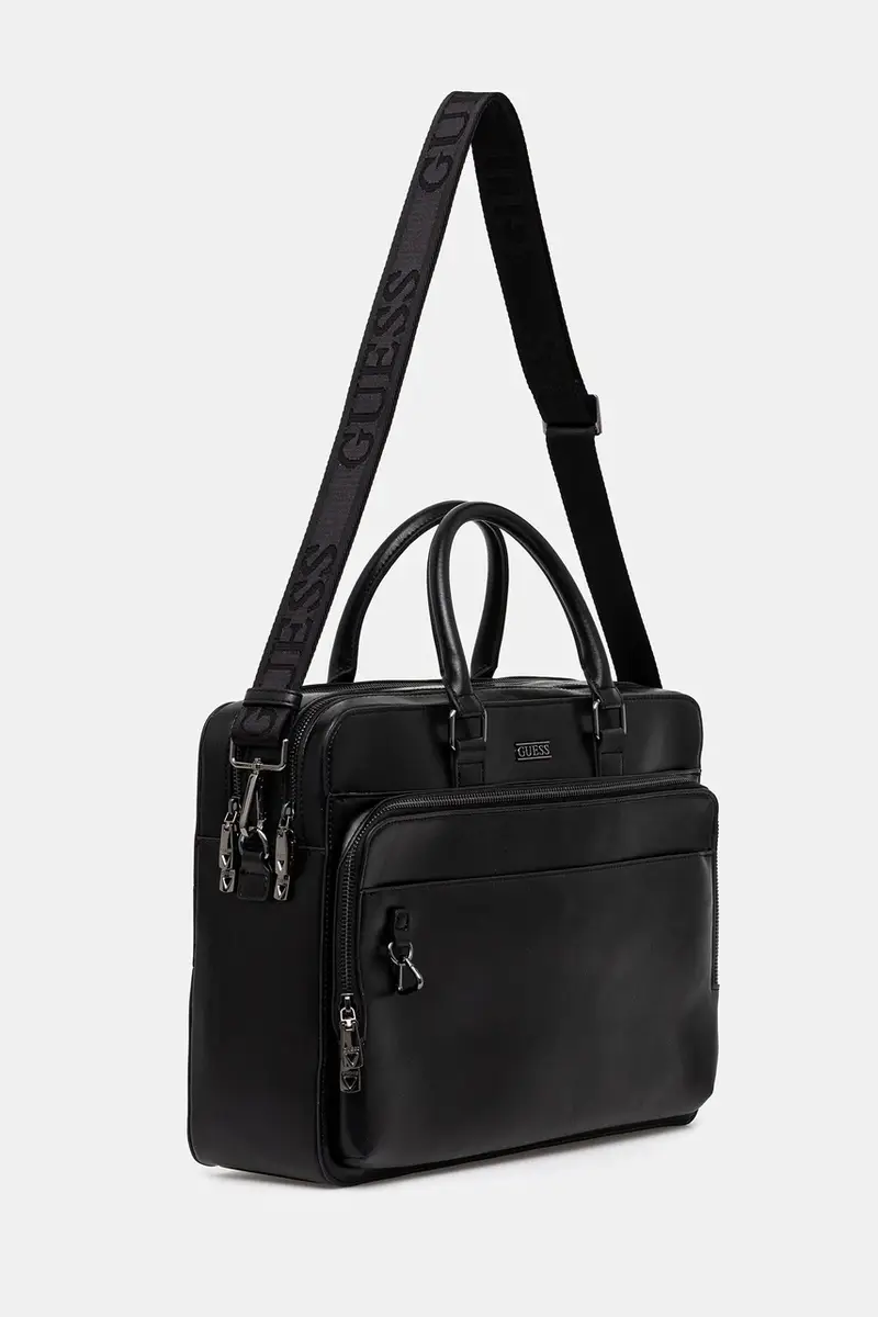 borsa BOSTON colore nero HMBOCA P5338 miniatura 2